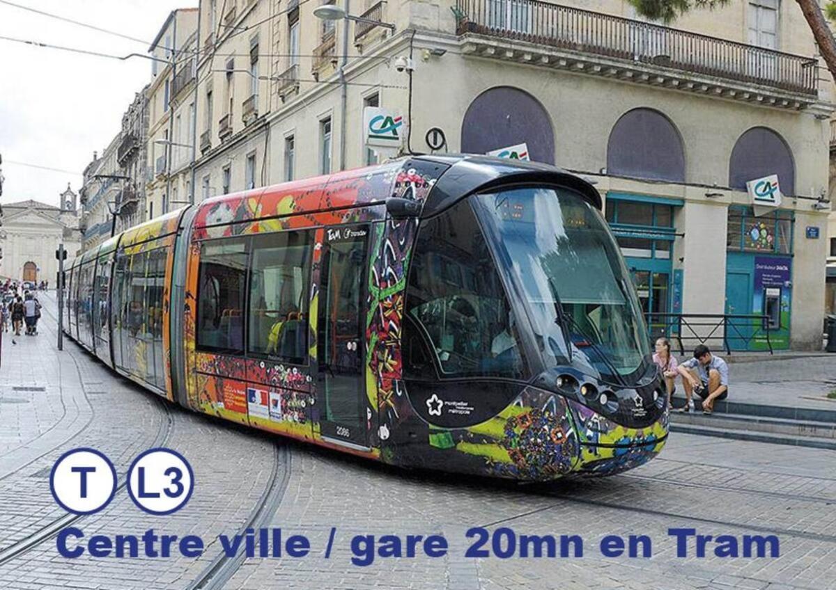 Montpellier Studio Climatise Dış mekan fotoğraf